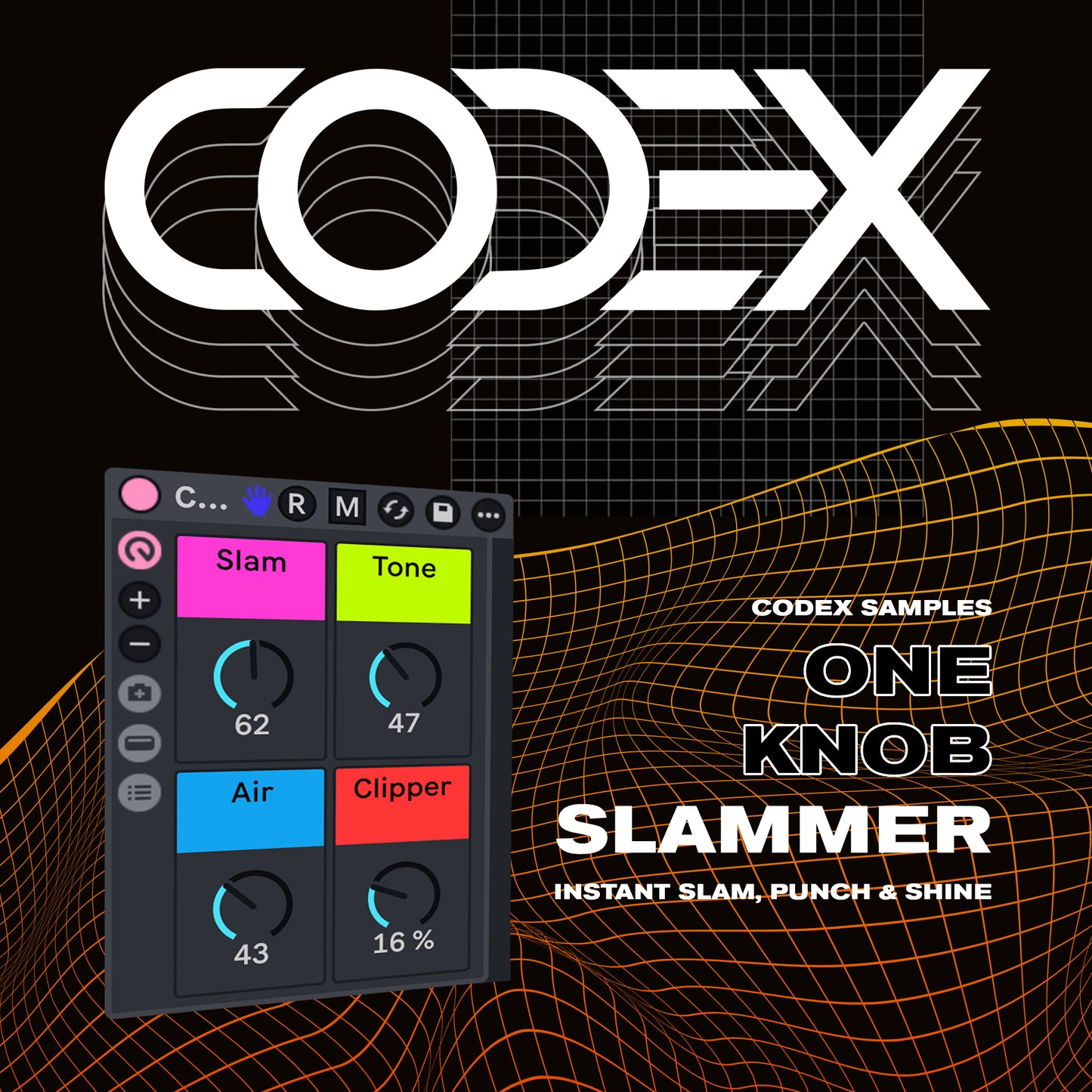 One Knob Slammer - Ableton Rack for Instant Slam, Punch & Shine